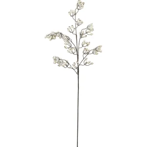 Bærkvist med is hvit, 90 cm