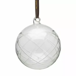 LUX dekorkule 12 cm, Clear