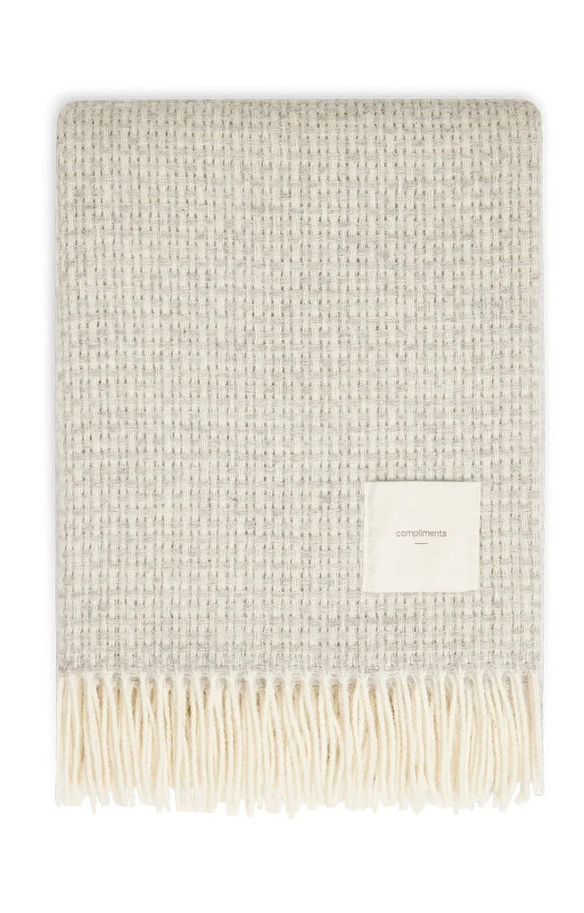 Compliments Nest Plaid 140x200 cm - Grey - Image 2