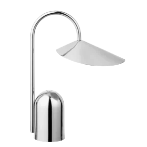Arum Portable Lampe, stainless steel