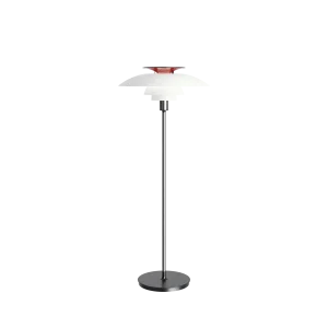 PH 80 Gulvlampe, chrome