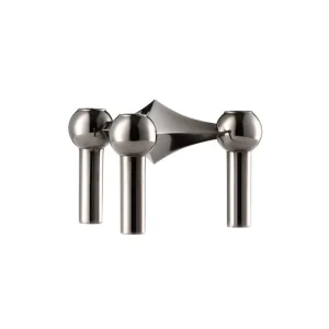 STOFF Nagel Lysestake, black chrome