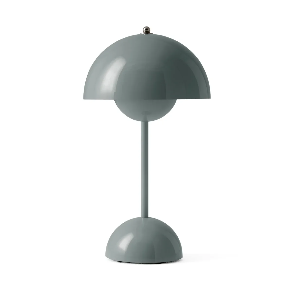 Flowerpot VP9 Oppladbar Bordlampe, stone blue