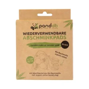 Gjenbrukbare sminkefjerningspads – 10 pk med vaskepose